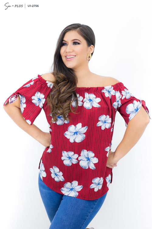Blusa Plus Size U1-2756