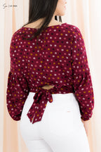 Blusa Casual Manga Larga U1-3021