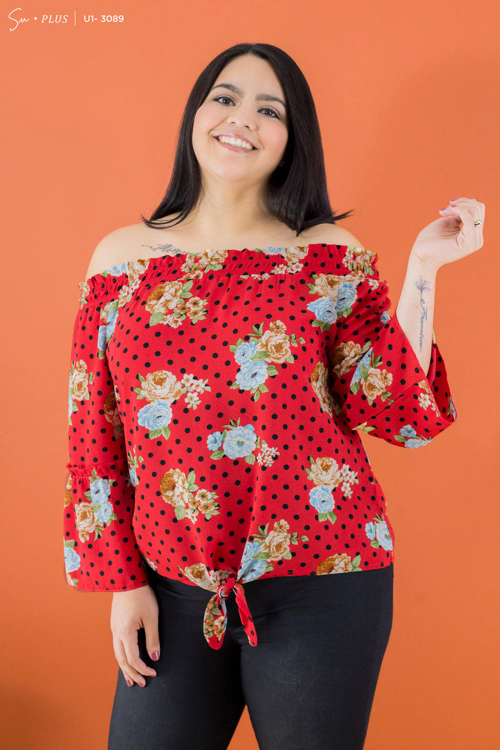 Blusa Plus Size U1-3089
