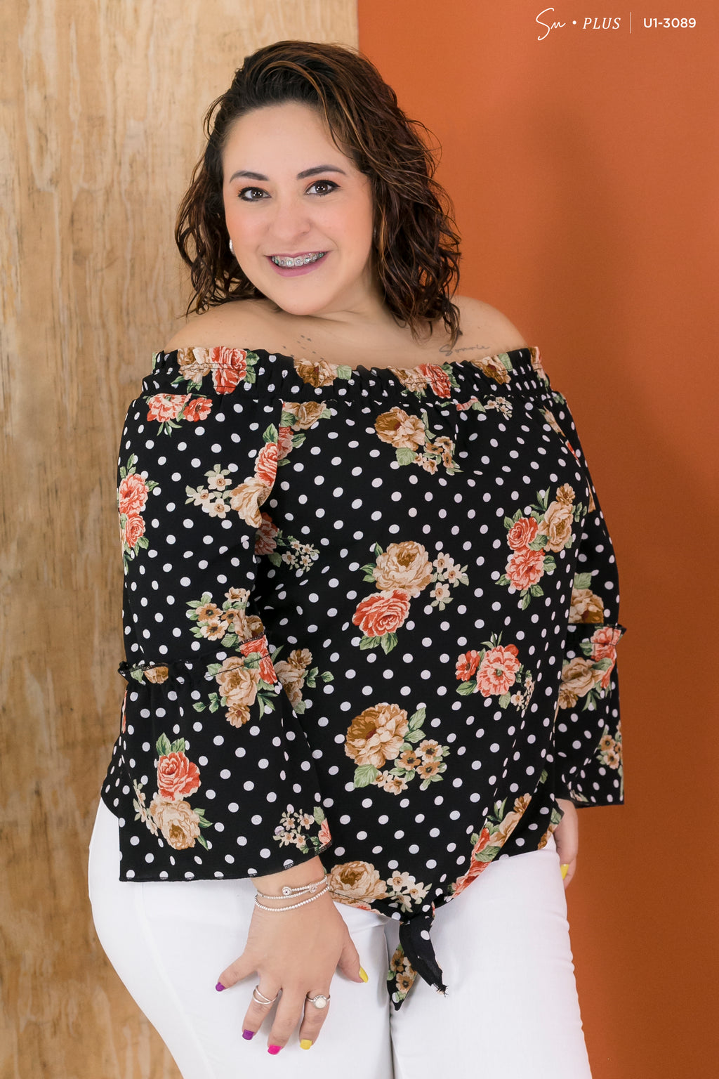 Blusa Plus Size U1-3089