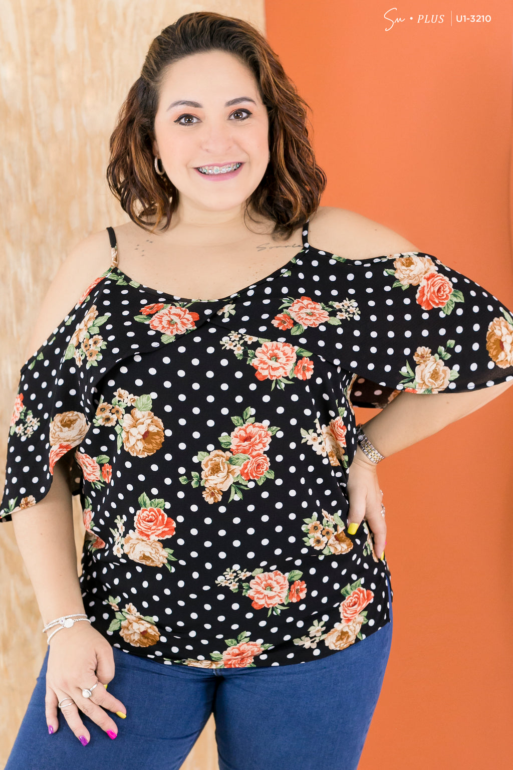 Blusa Plus Size U1-3210