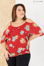 Blusa Plus Size U1-3210