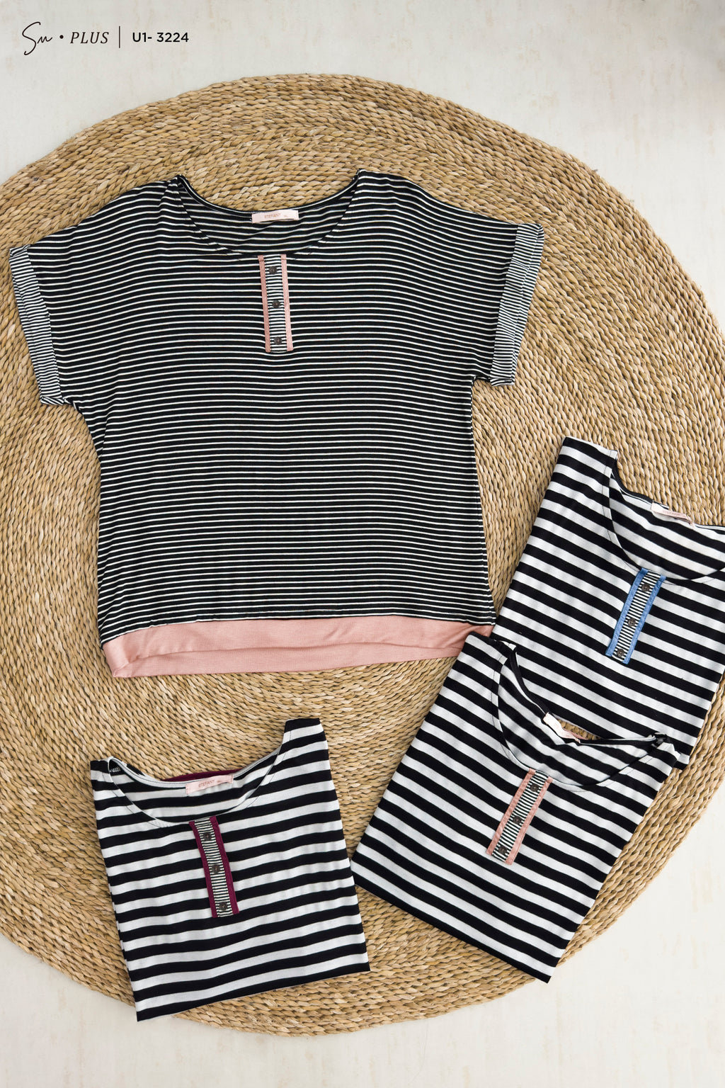 Blusa Plus Size U1-3224