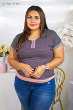 Blusa Plus Size U1-3224