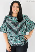 Blusa Plus Size U1-3767-4