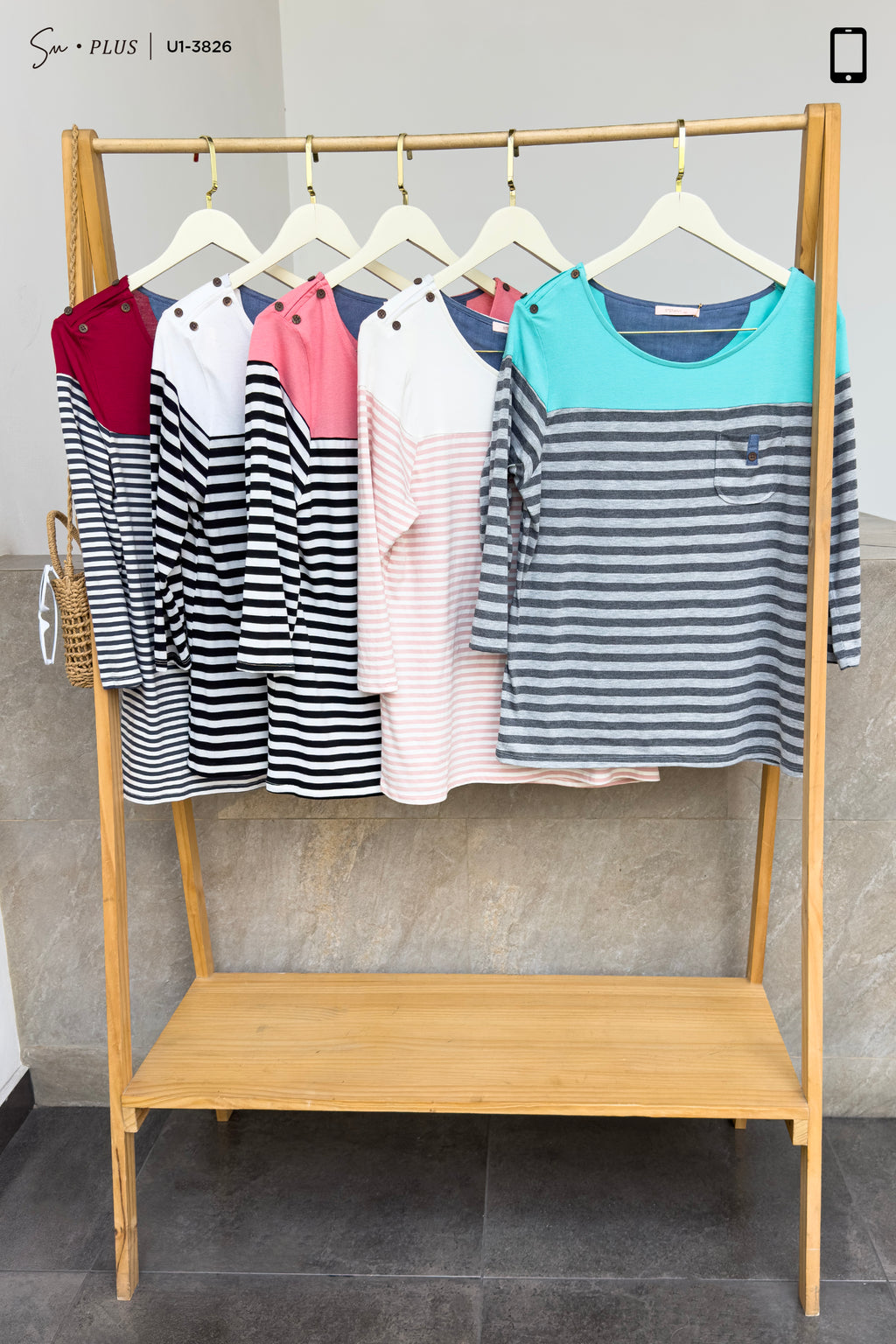 Blusa Plus Size U1-3826