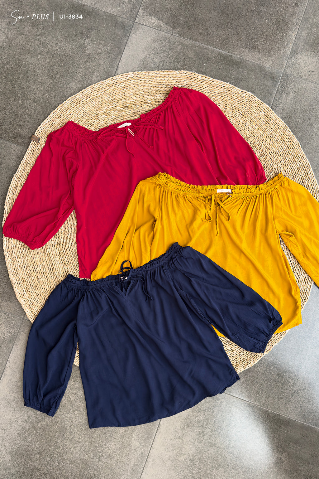 Blusa Plus Size U1-3834