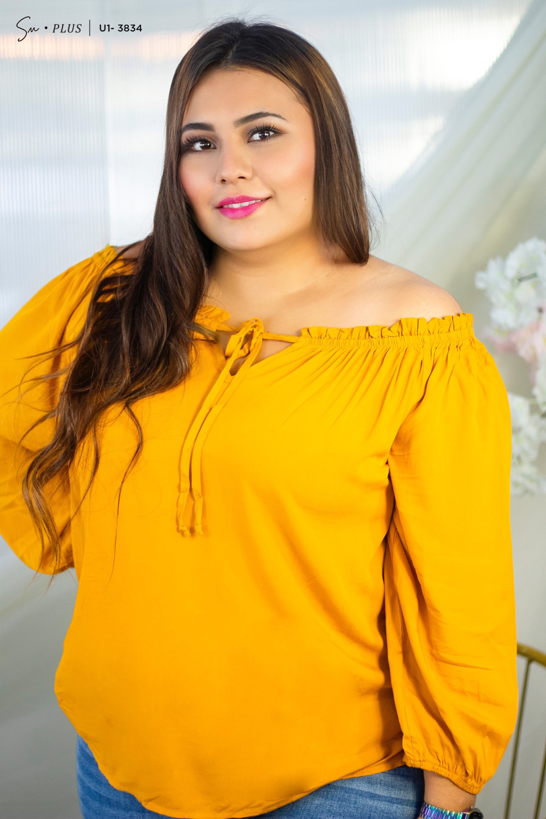 Blusa Plus Size U1-3834