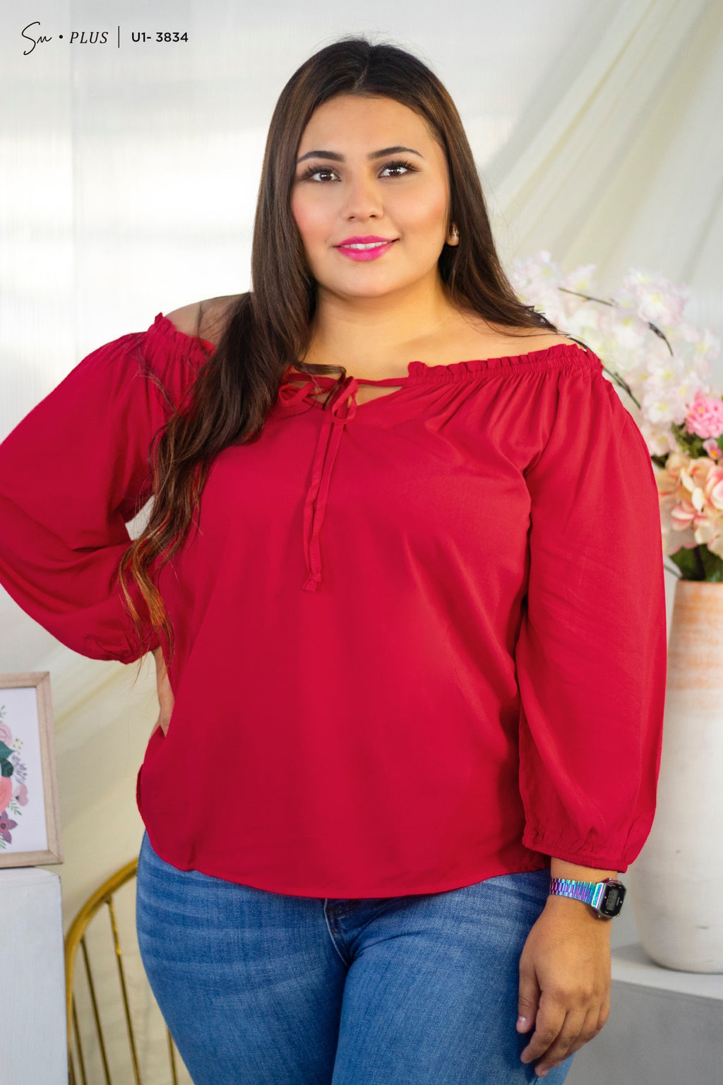 Blusa Plus Size U1-3834