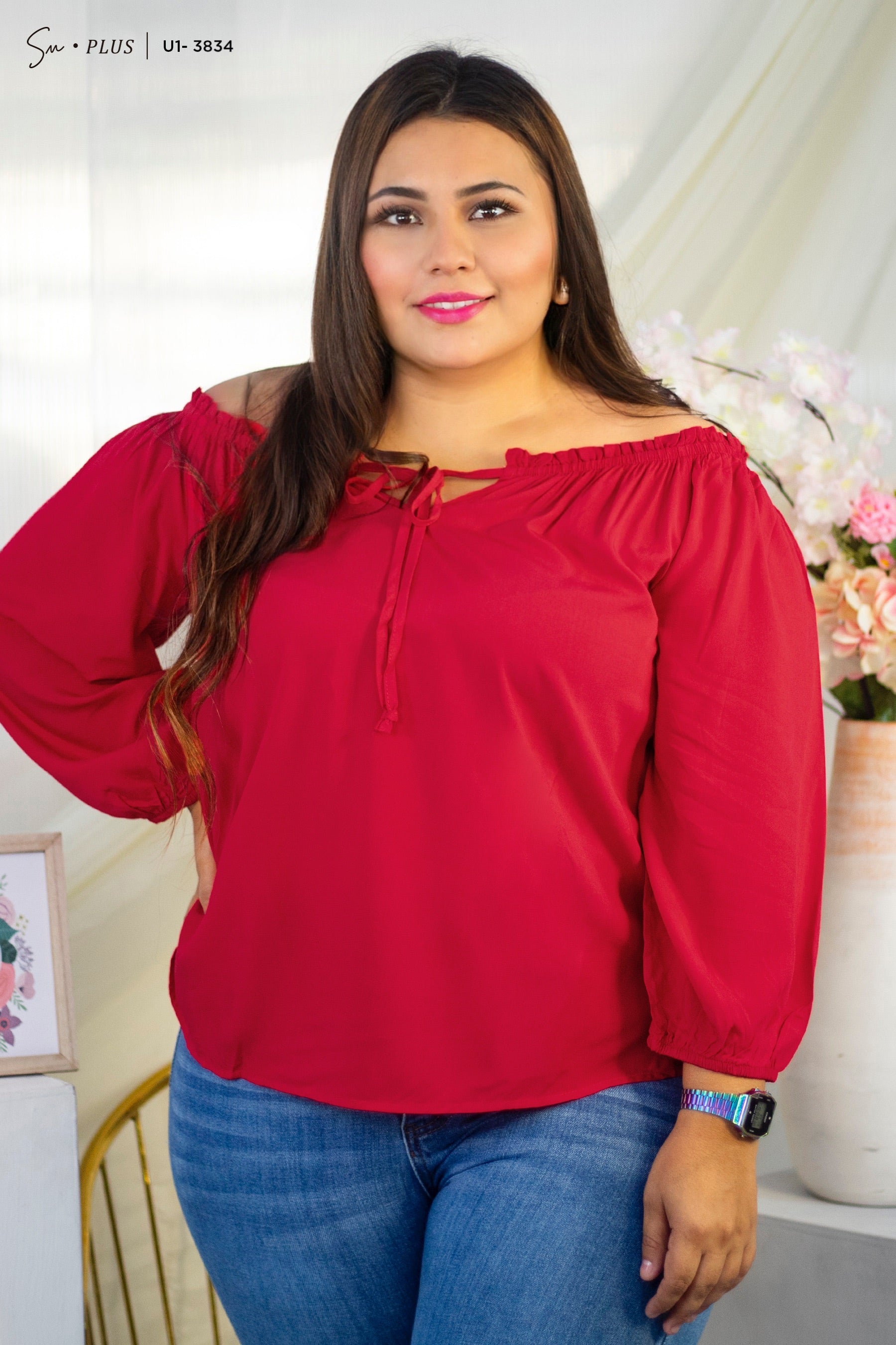 Blusa Plus Size U1-3834