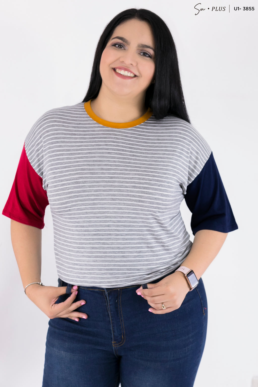 Blusa Plus Size U1-3855