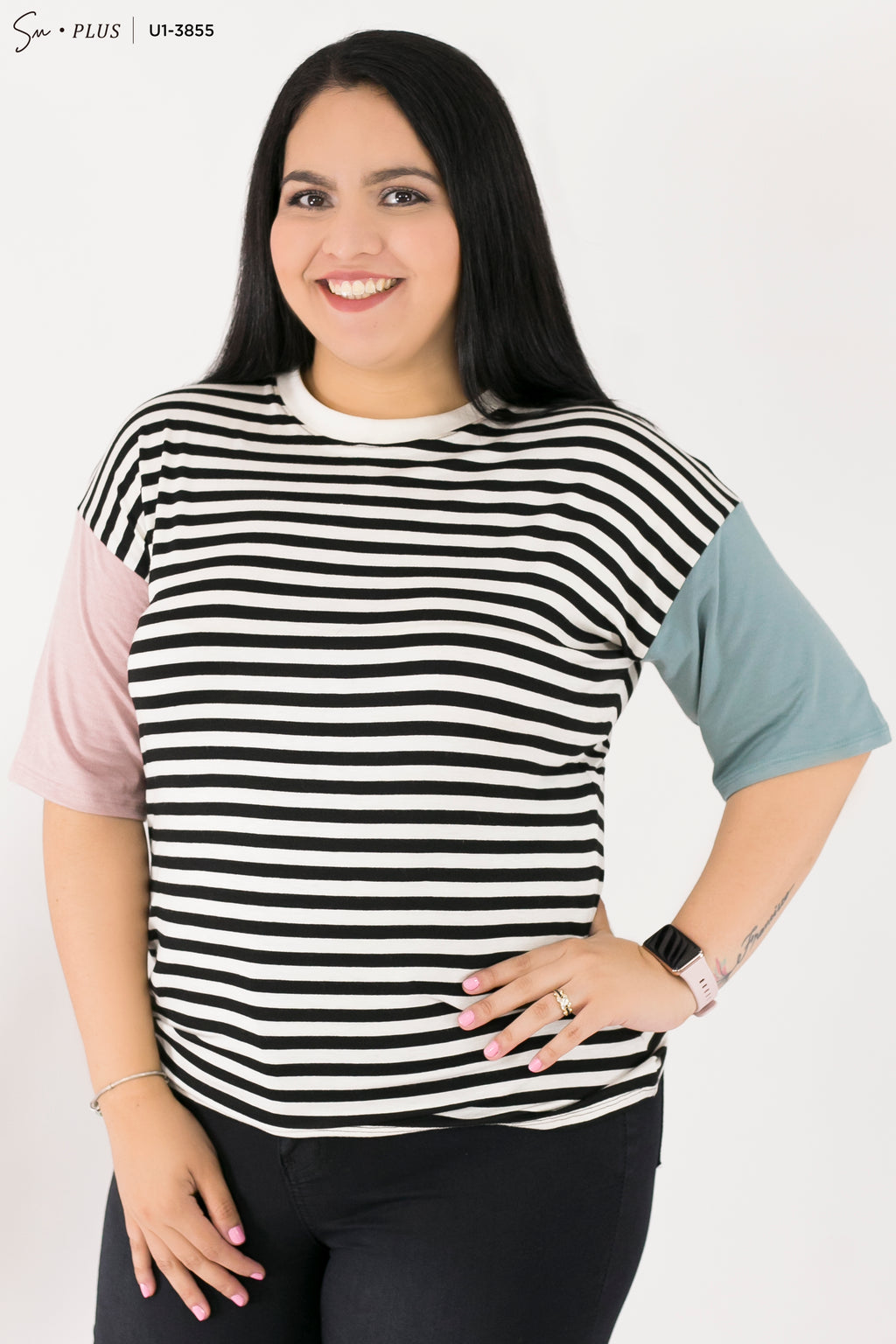 Blusa Plus Size U1-3855