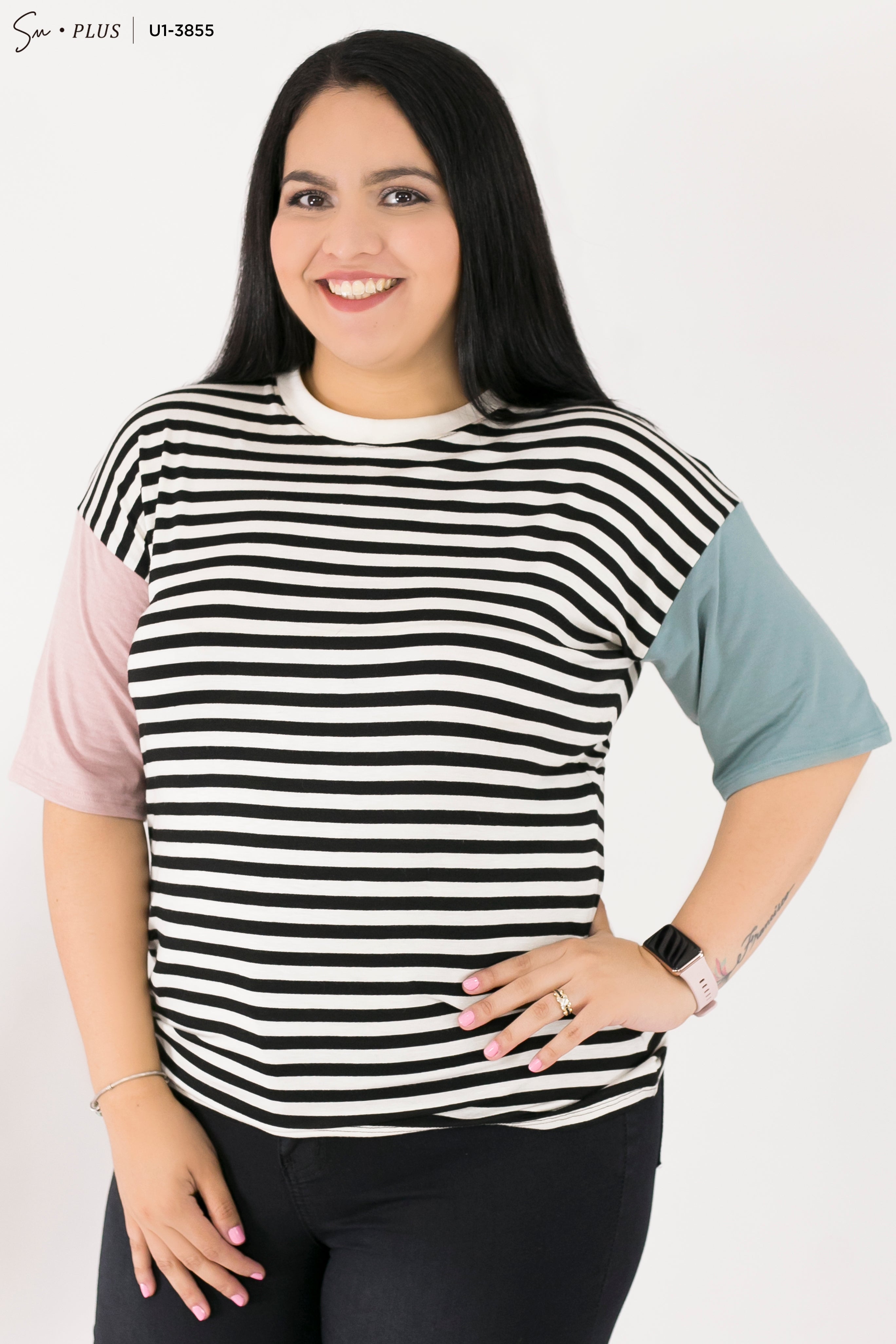 Blusa Plus Size U1-3855