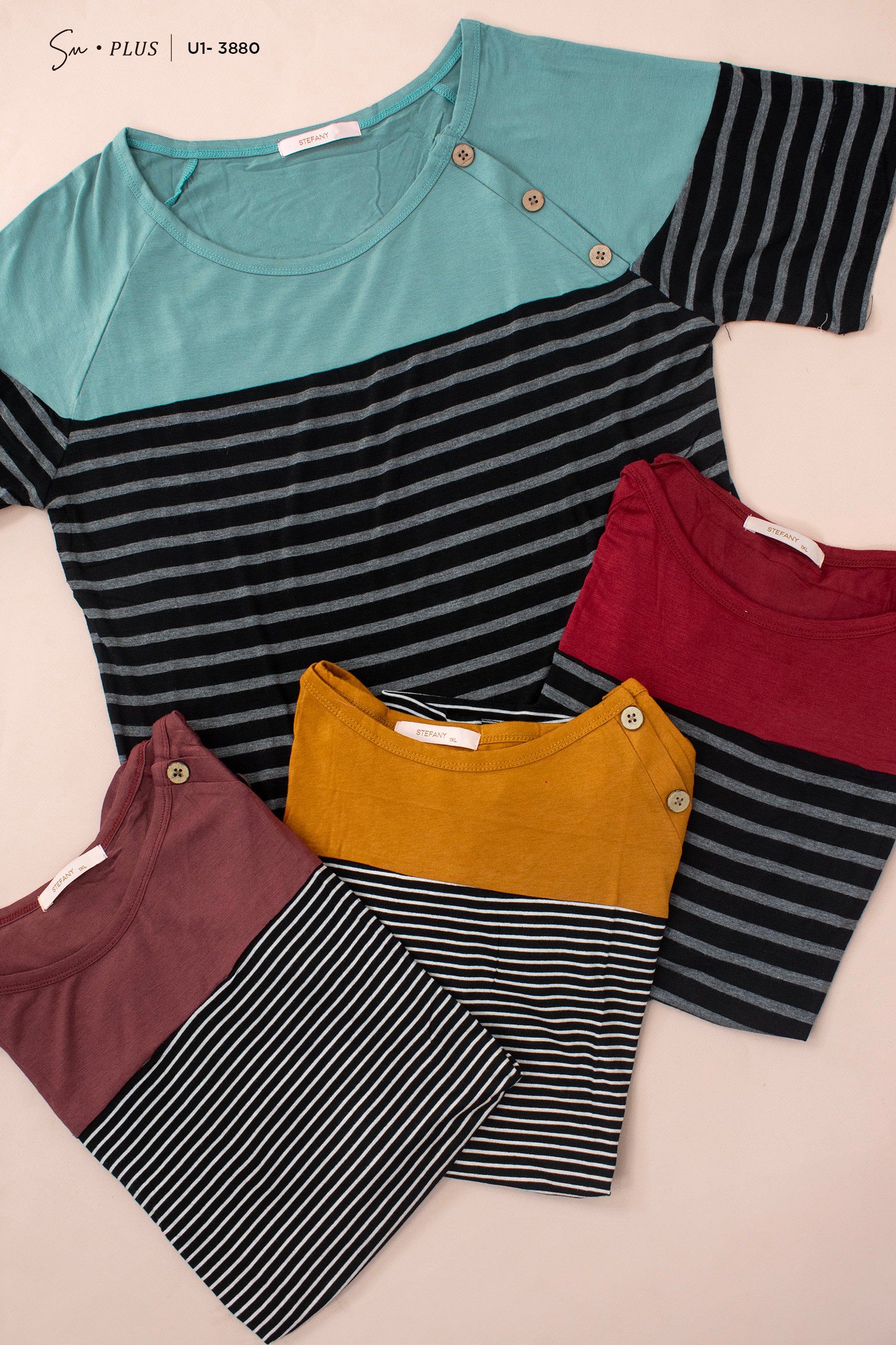 Blusa Plus Size U1-3880