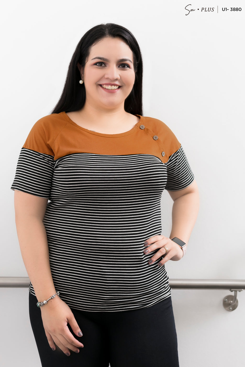 Blusa Plus Size U1-3880