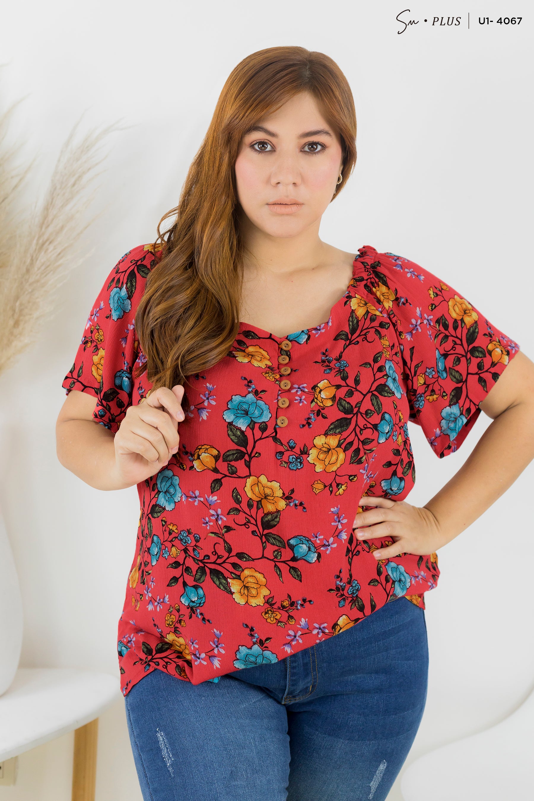 Blusa Plus Size U1-4067