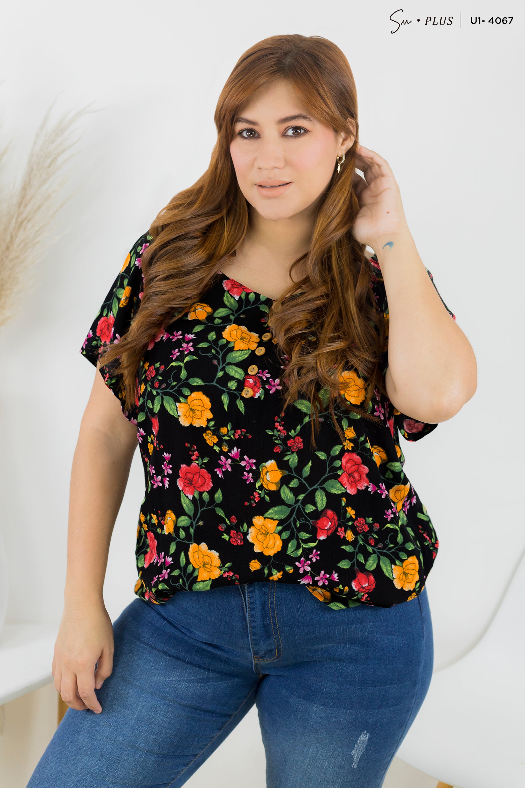 Blusa Plus Size U1-4067