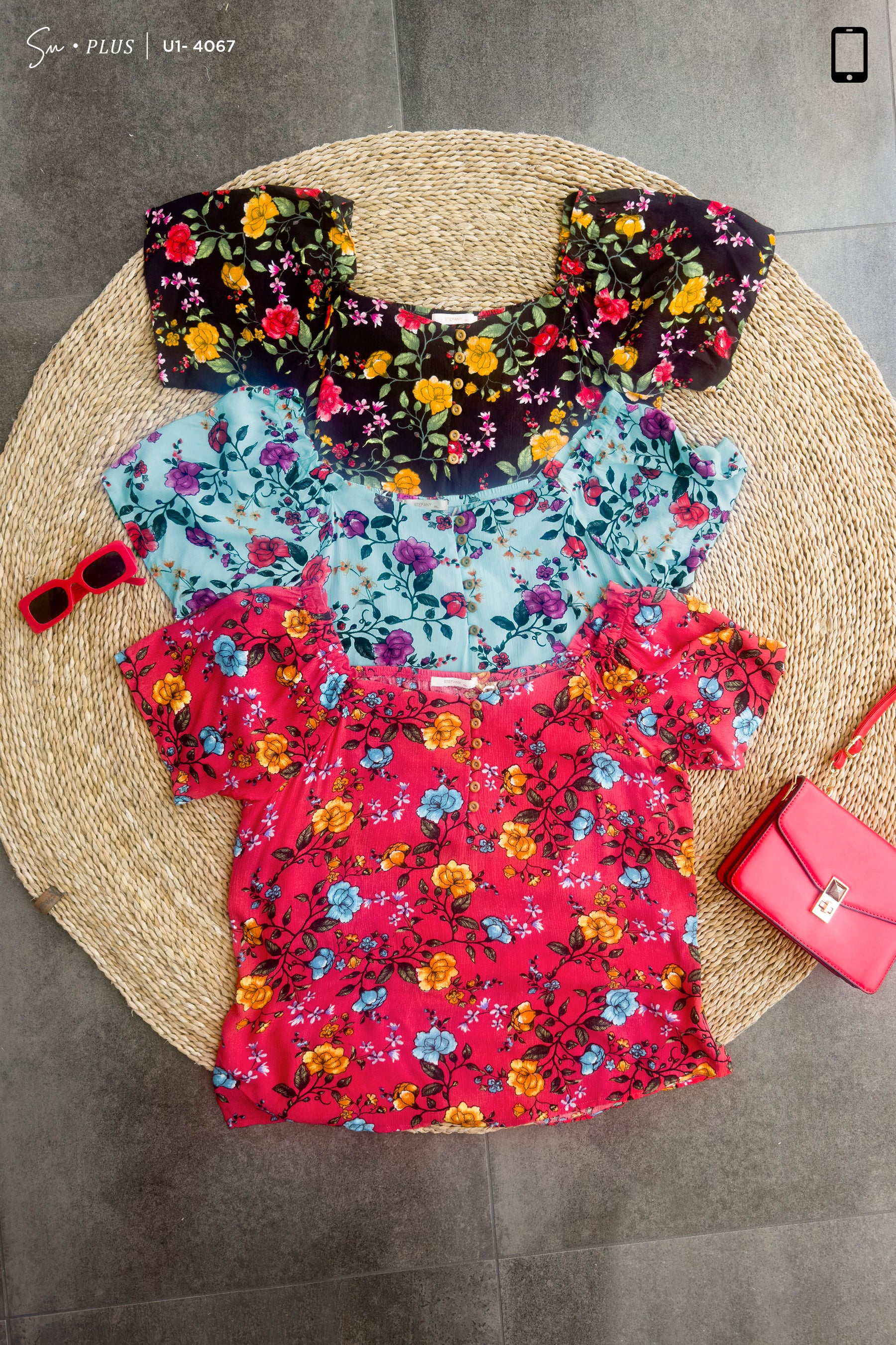 Blusa Plus Size U1-4067