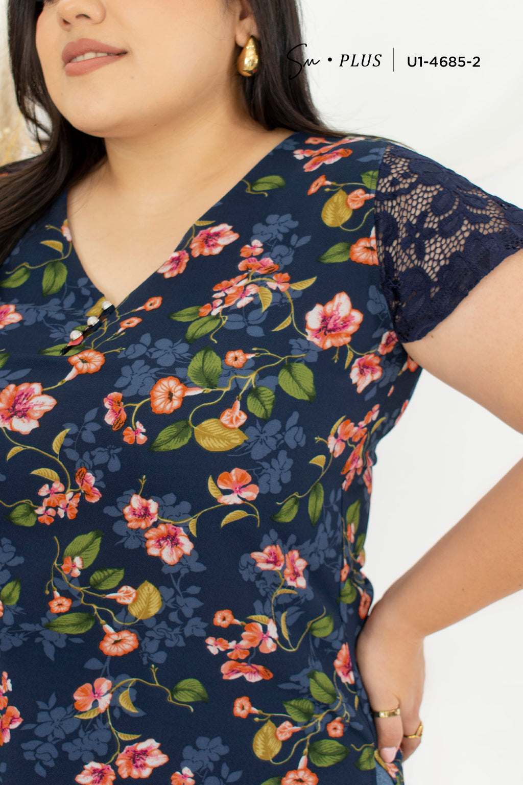 Blusa Plus Size U1-4685-2