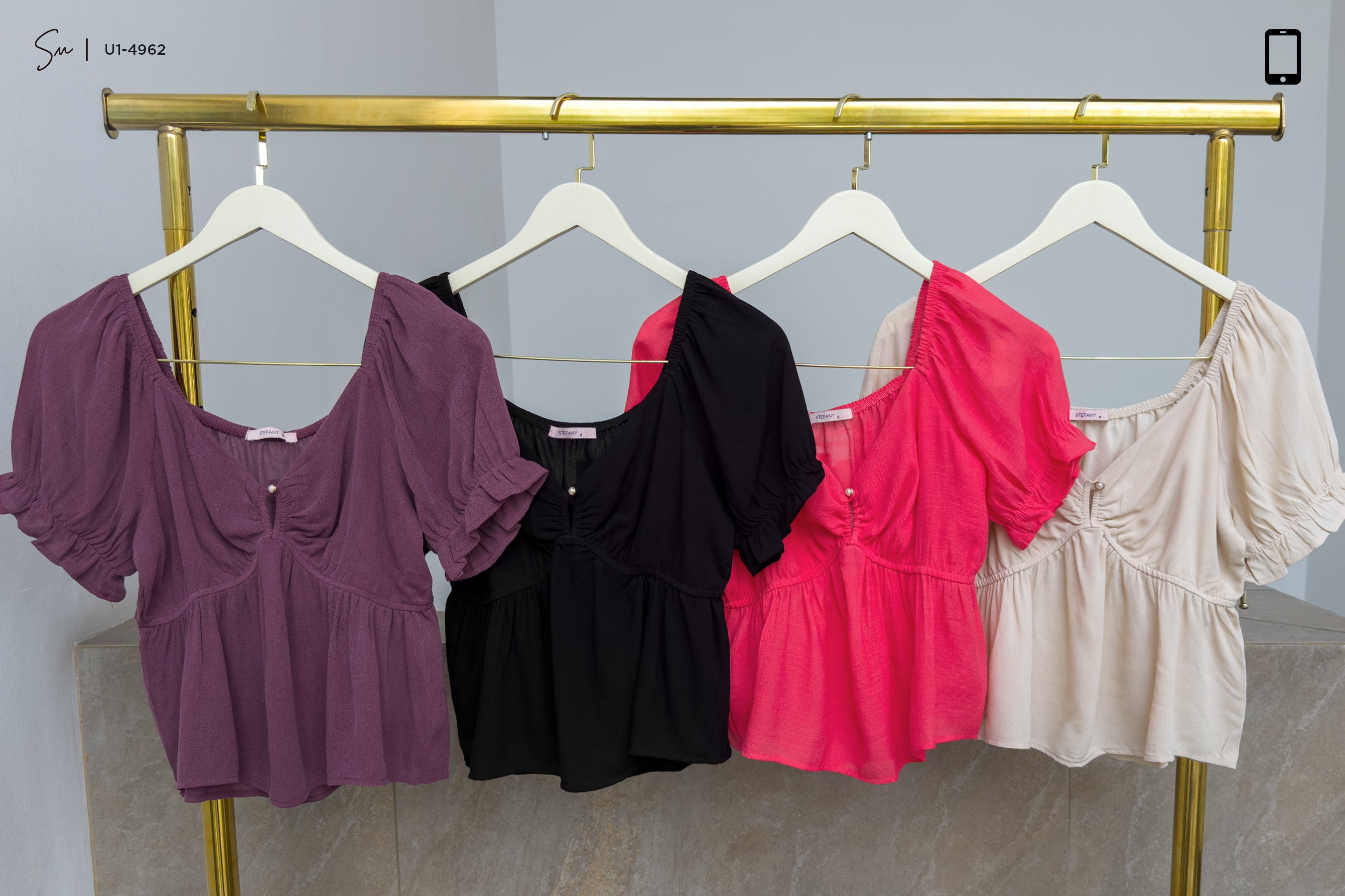 Blusa casual U1-4962
