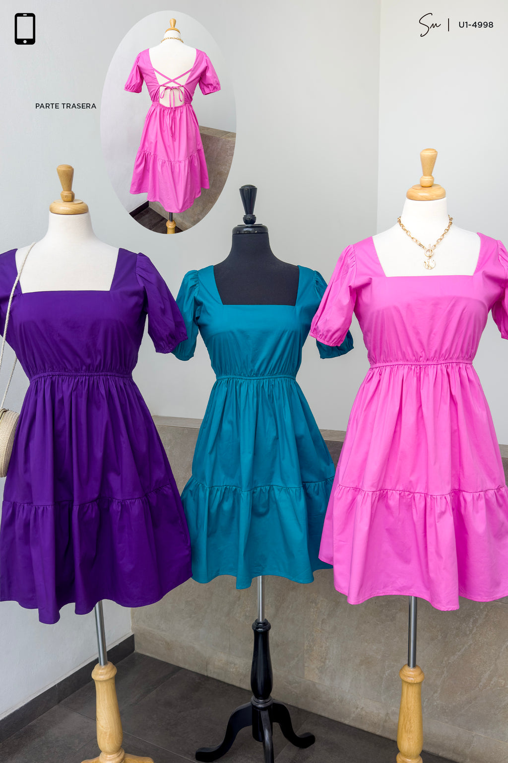 Vestido Corto U1-4998