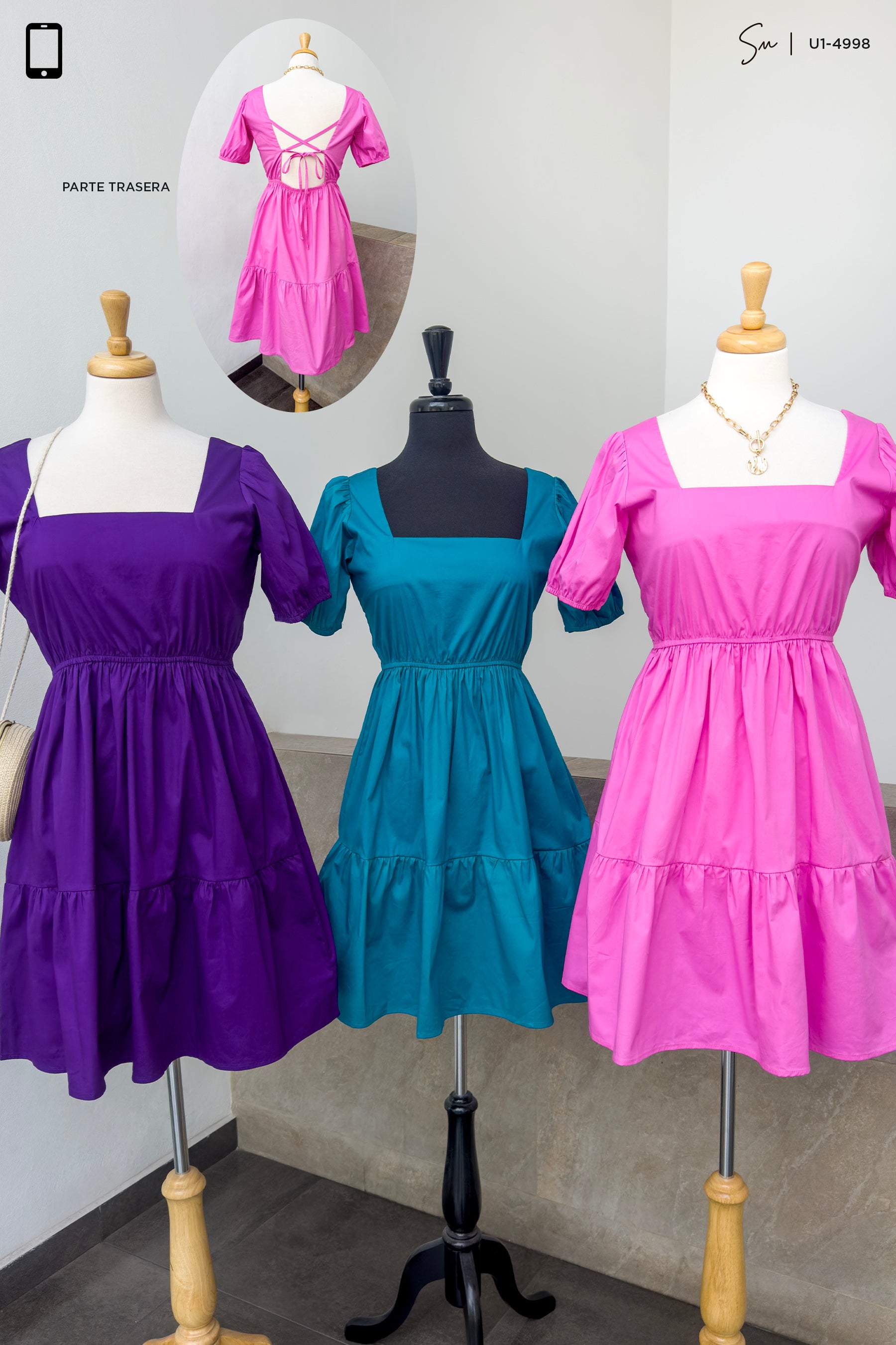 Vestido Corto U1-4998