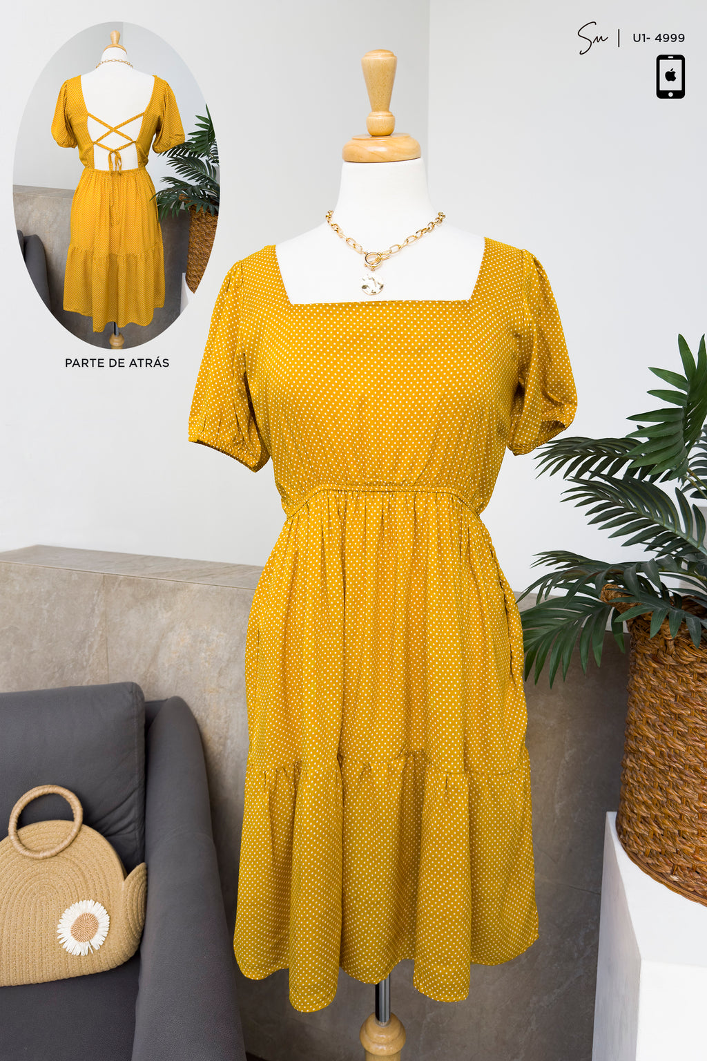 Vestido Corto U1-4999