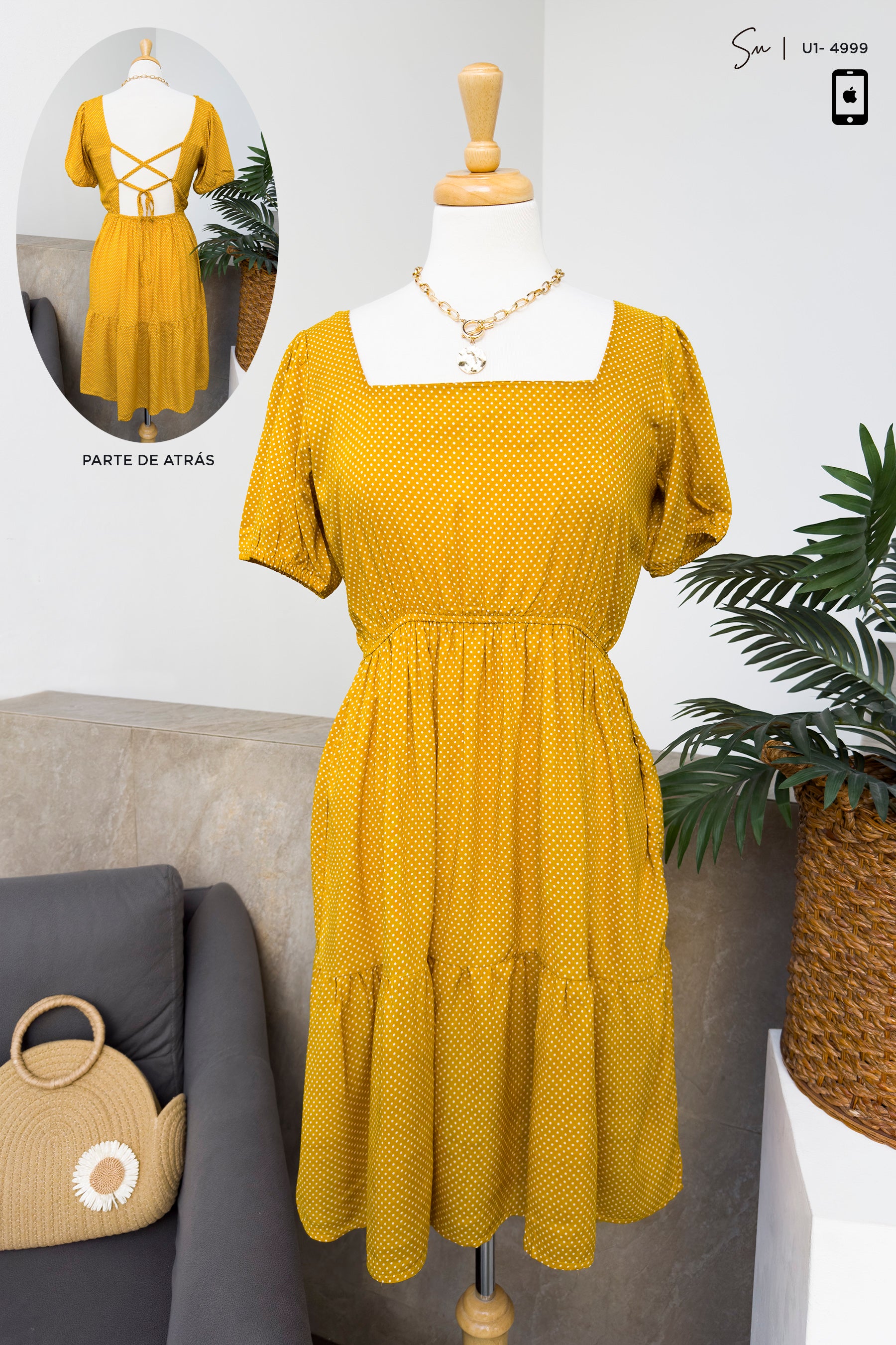 Vestido Corto U1-4999