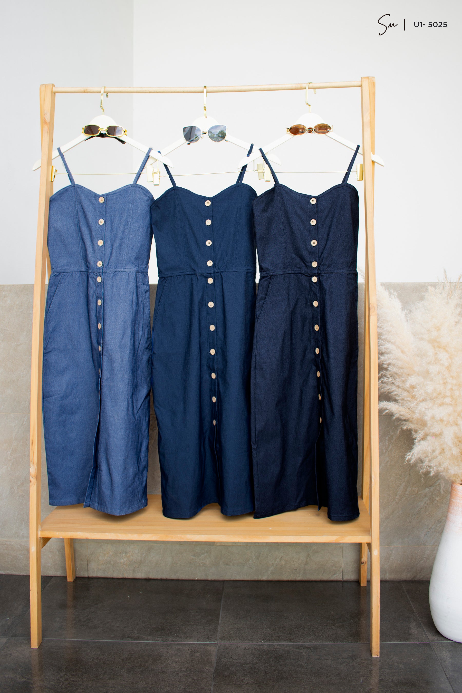 Vestido Denim U1-5025