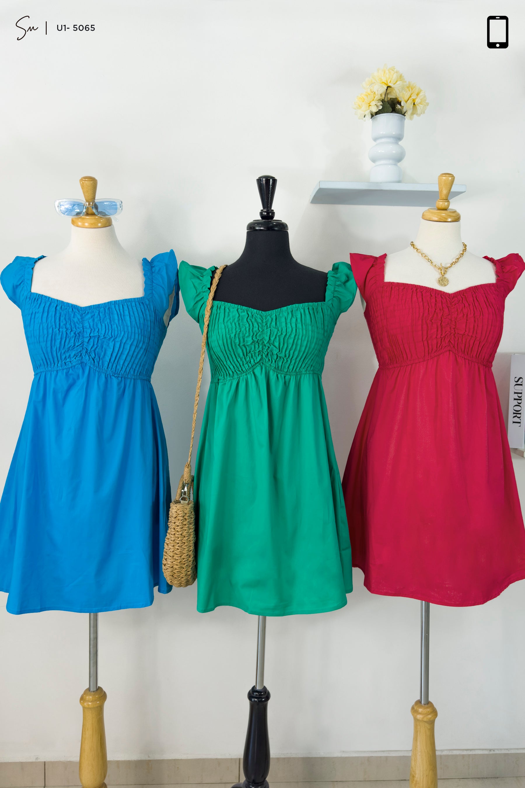 Vestido Corto U1-5065