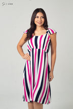Vestido de Rayas U1-5225