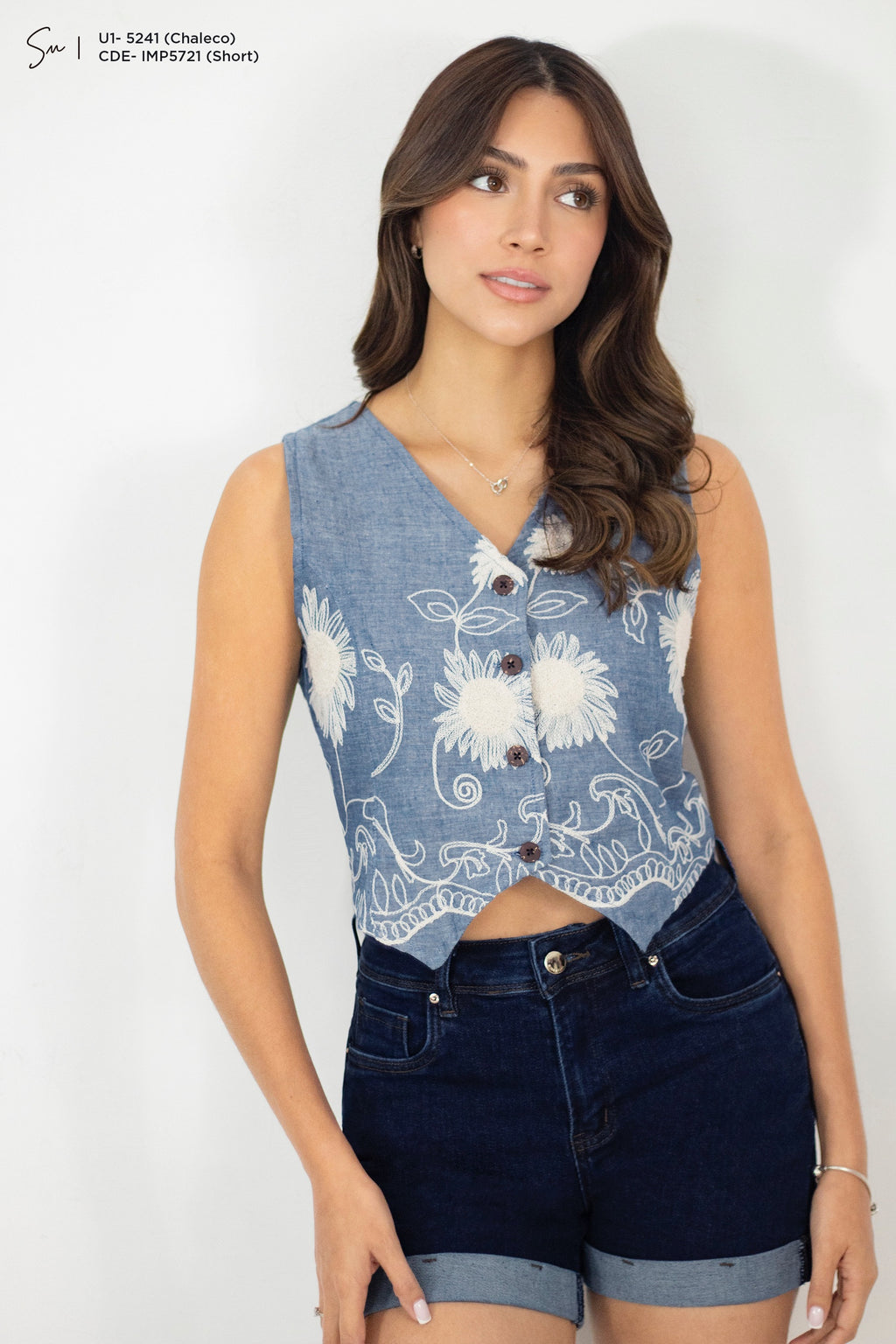 Chaleco Denim U1-5241