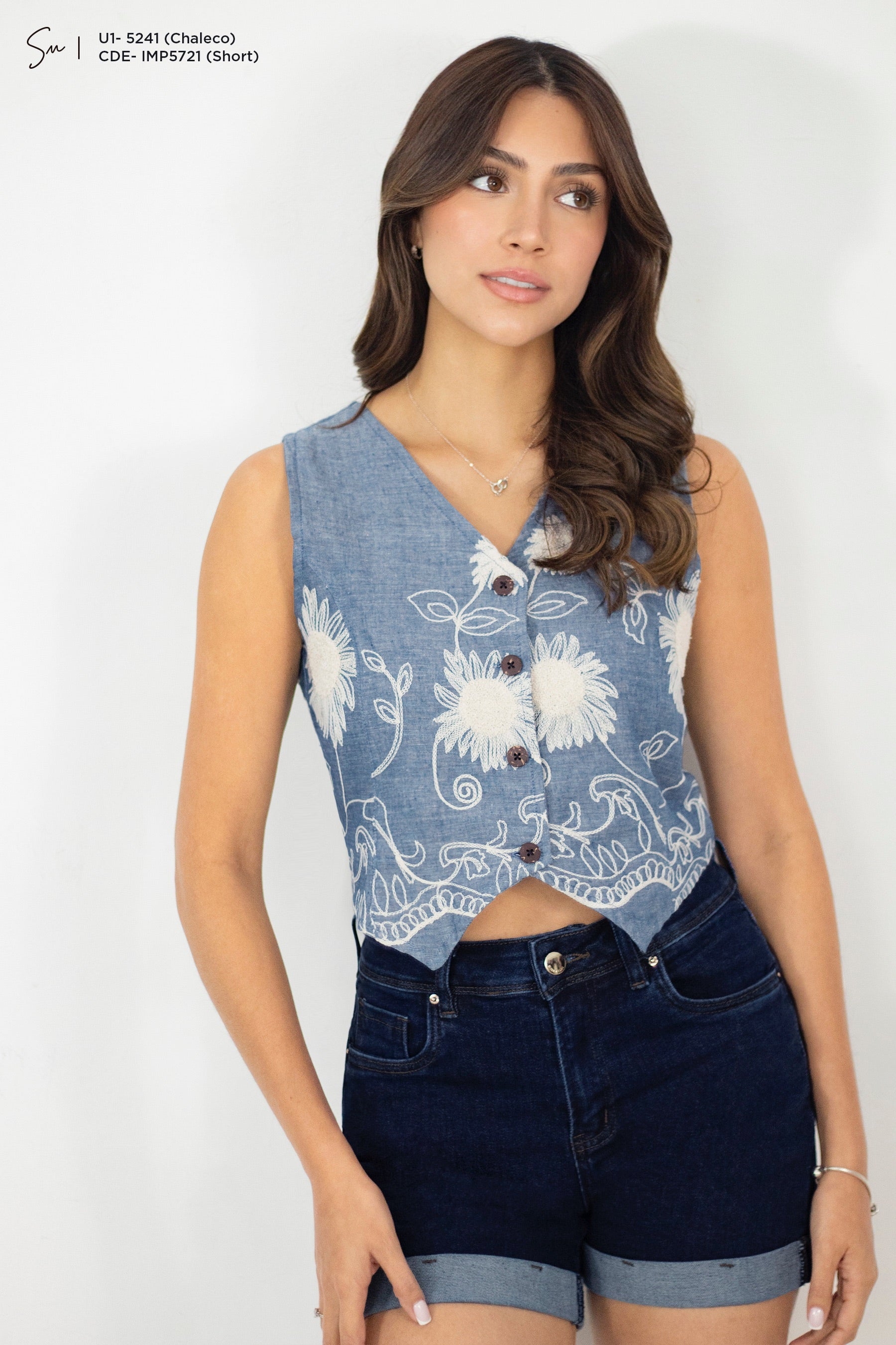 Chaleco Denim U1-5241