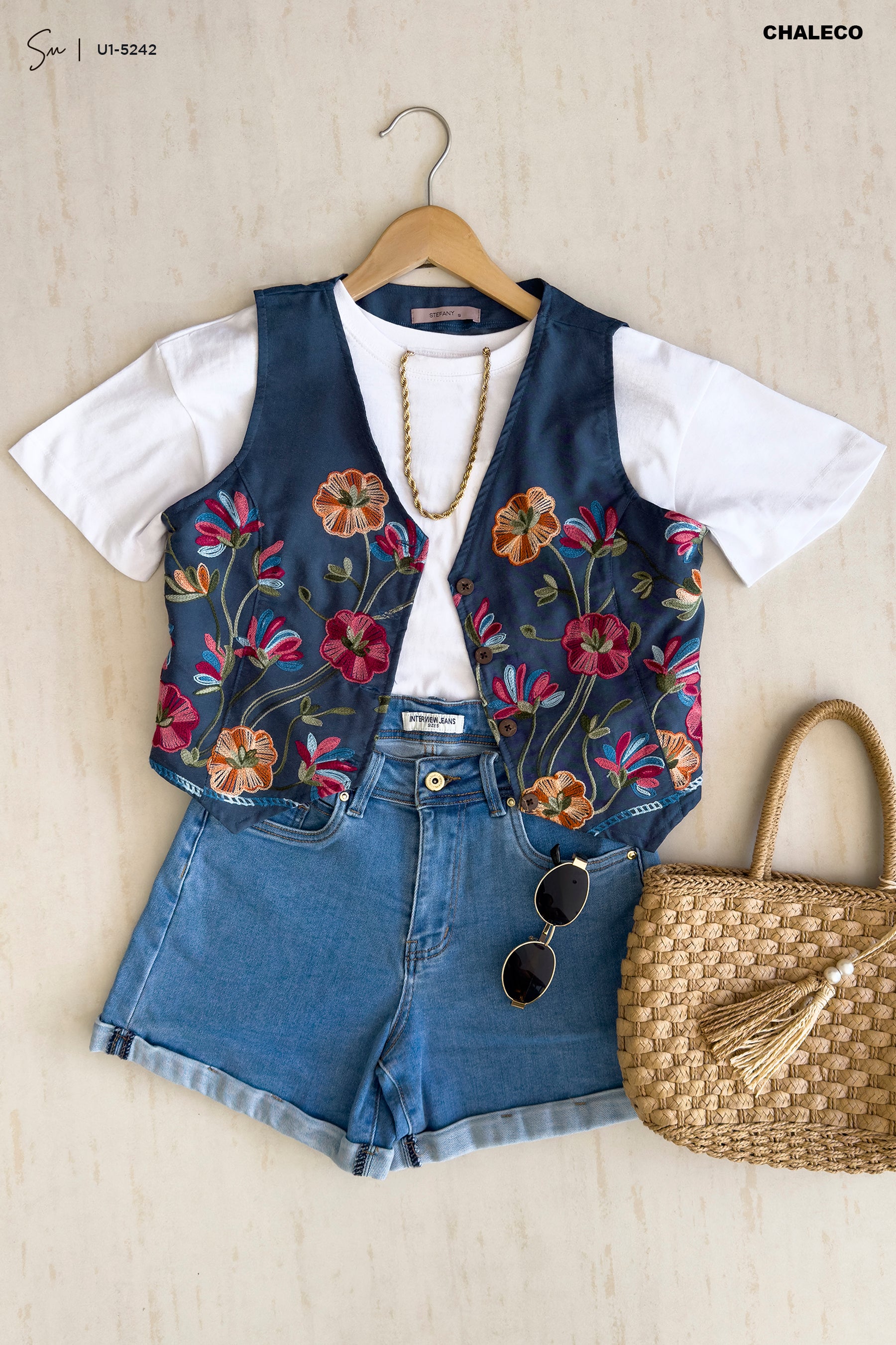 Chaleco Denim U1-5242