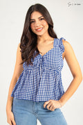 Blusa de cuadros U1-5266