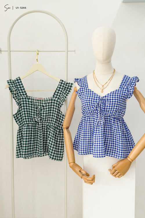 Blusa de cuadros U1-5266