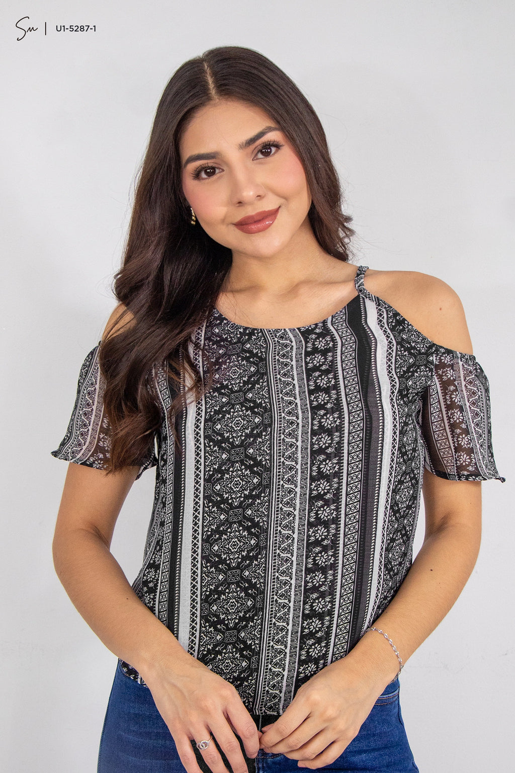 Blusa casual U1-5287-1