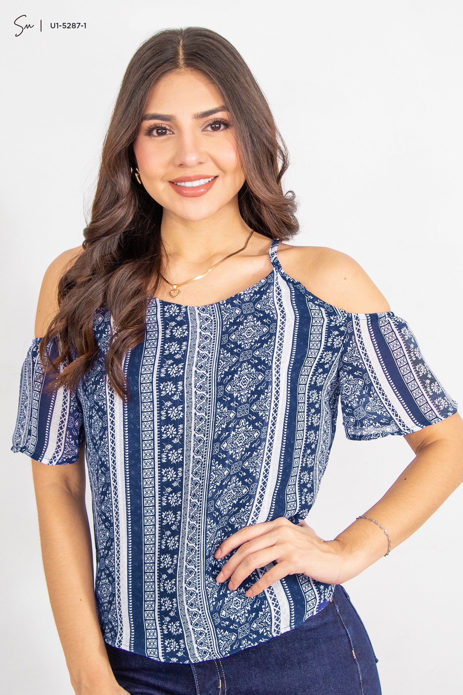Blusa casual U1-5287-1