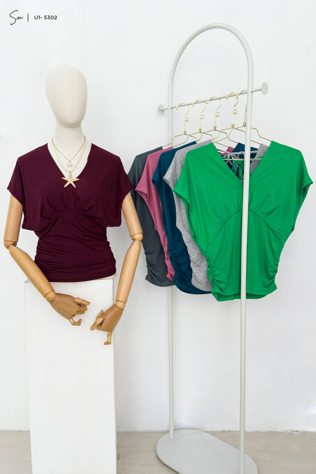 Top escote en V U1-5302