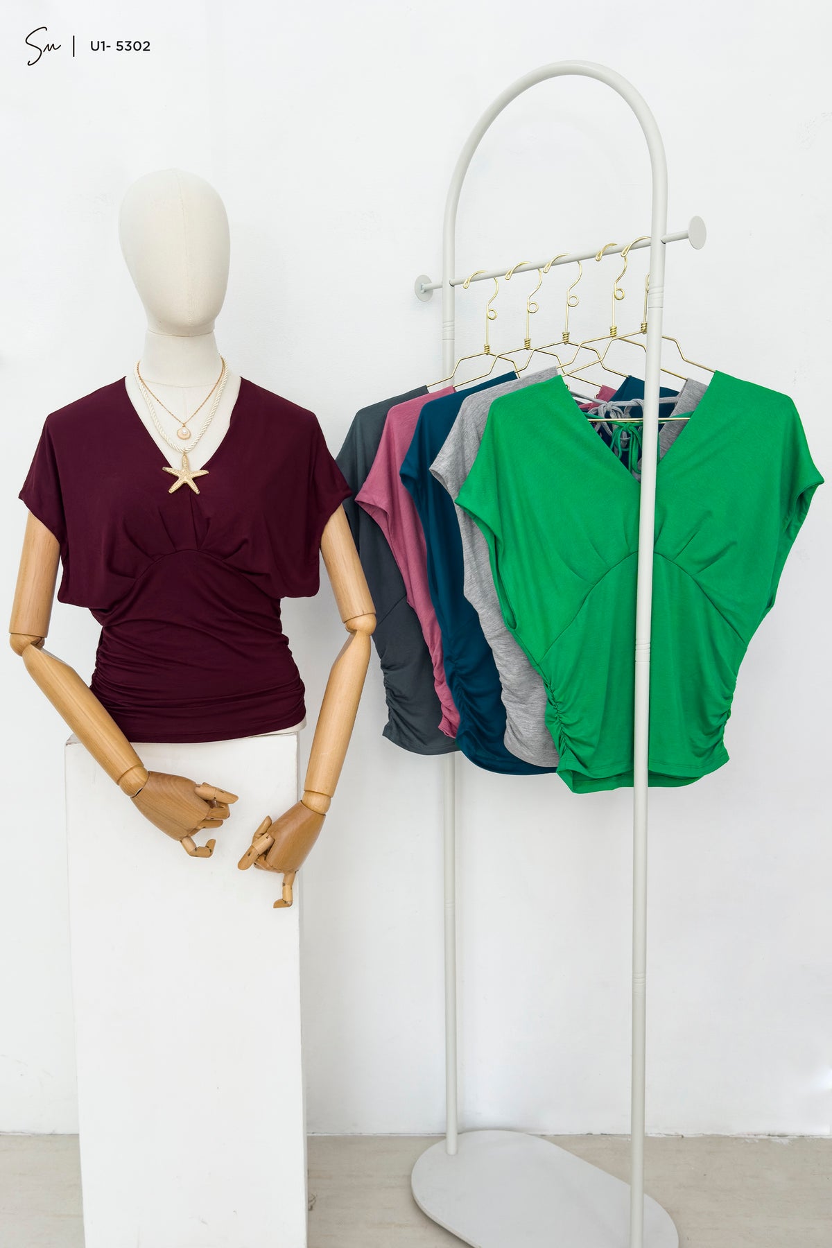 Top escote en V U1-5302