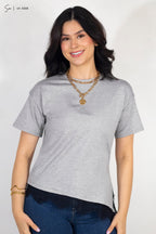 Camiseta oversize de encaje U1-5308