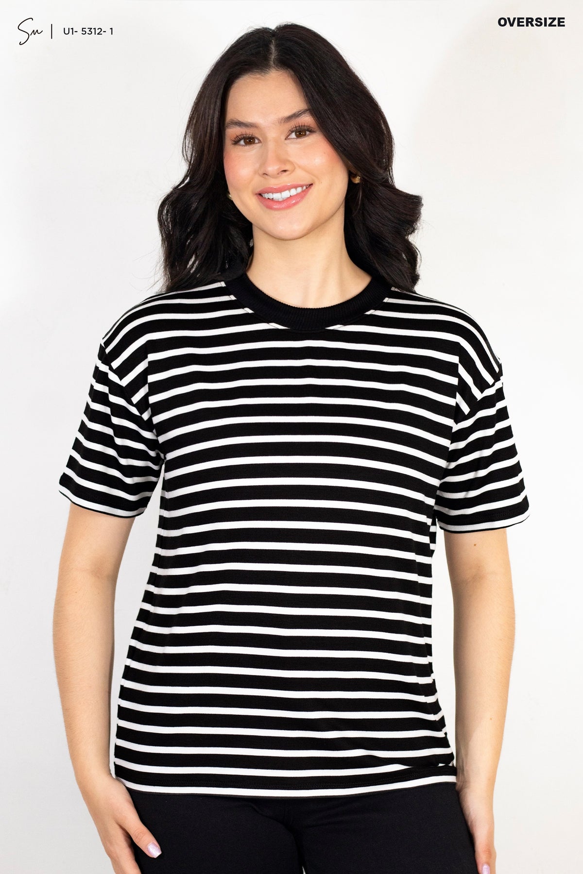 Camiseta de Rayas U1-5312-1
