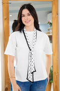 Camiseta Básica con Listón U1-5358