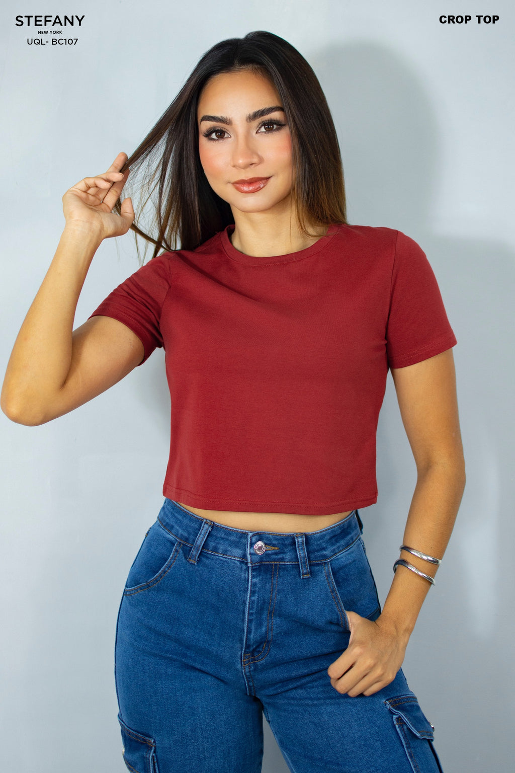 Camisa Básica Cropped UQL-BC107
