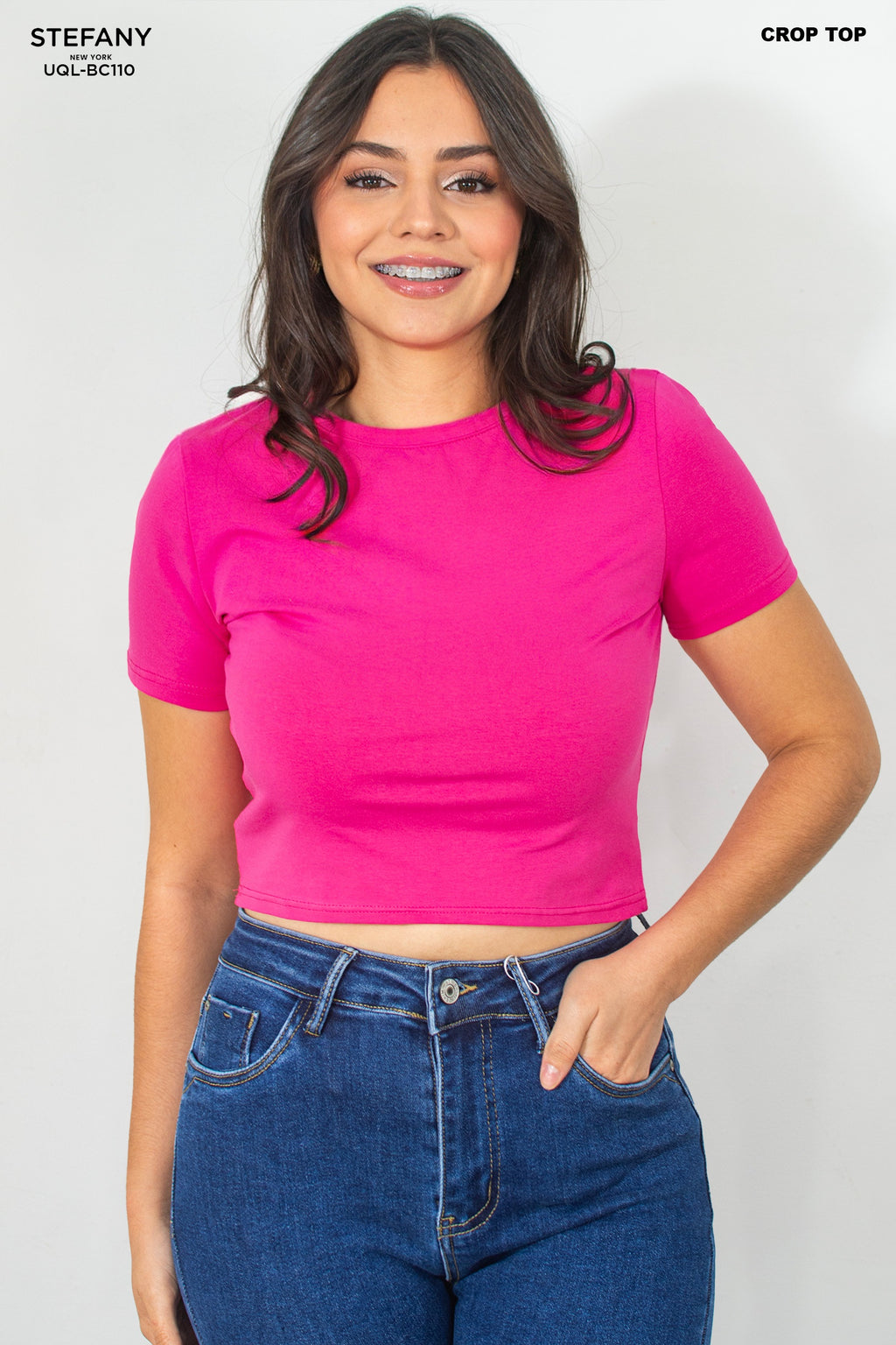 Camisa Básica Cropped UQL-BC110