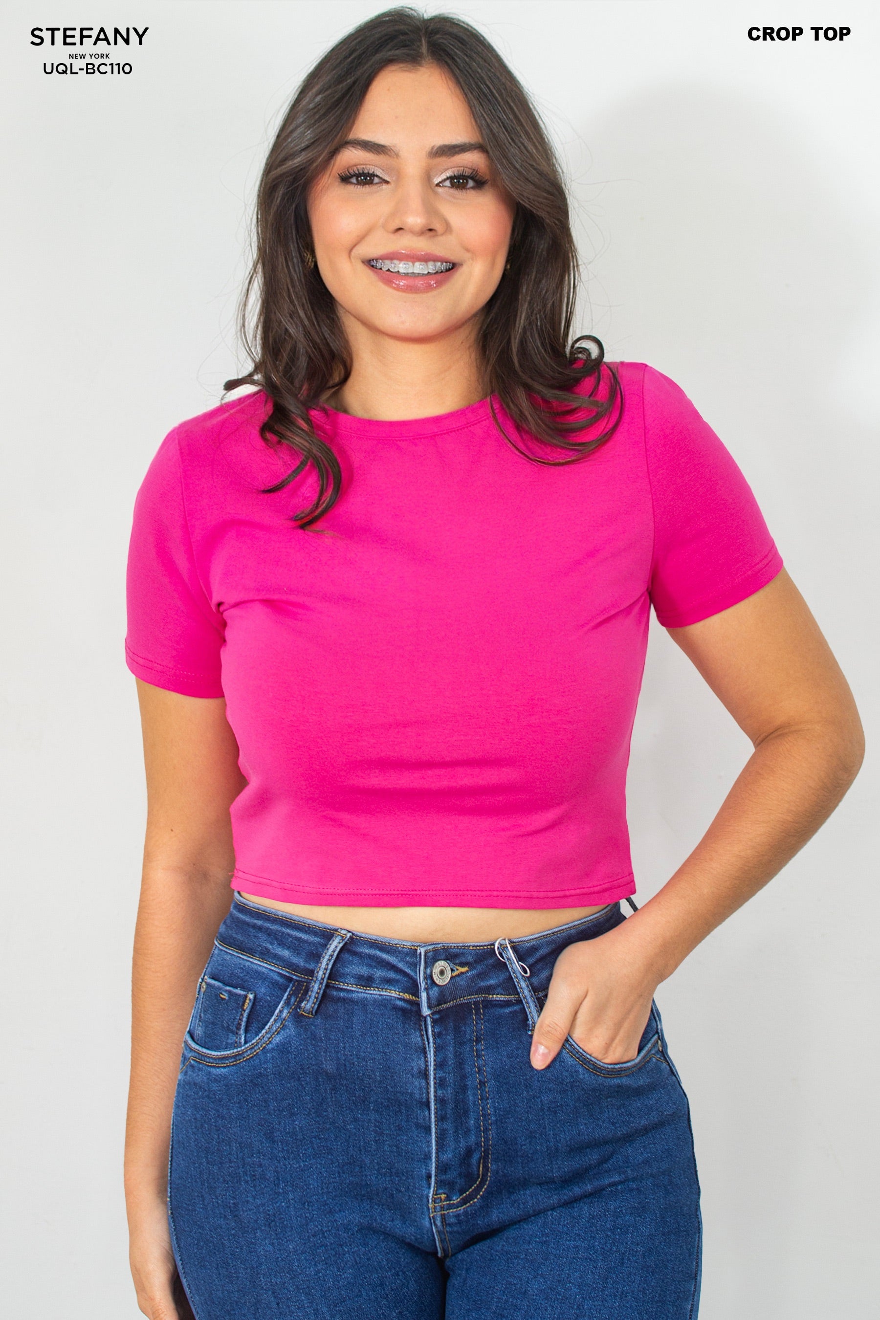 Camisa Básica Cropped UQL-BC110