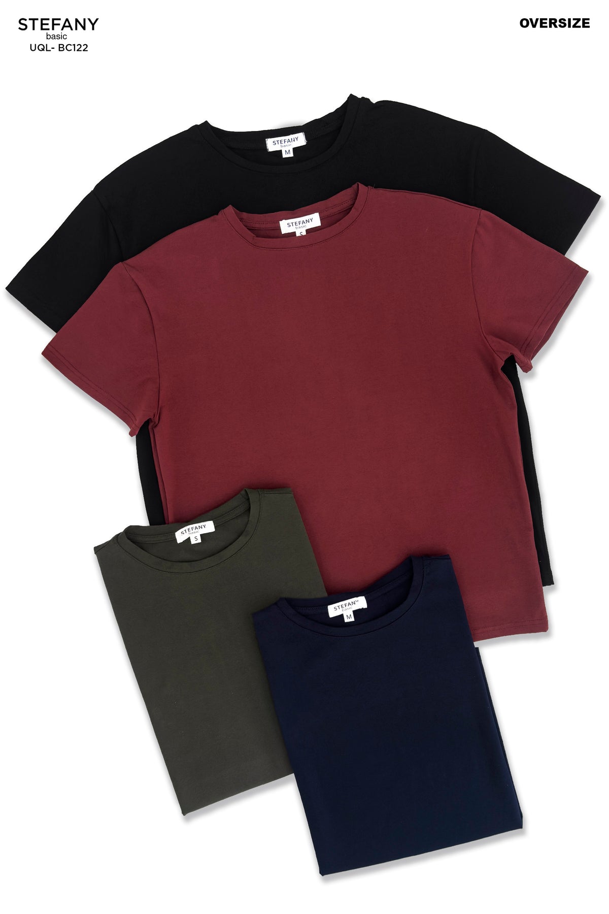 Camiseta Básica Oversize UQL-BC122