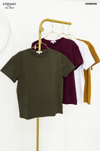 Camiseta Básica Oversize UQL-BN121