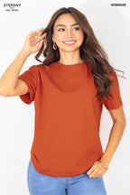 Camiseta Básica Oversize UQL-BN125
