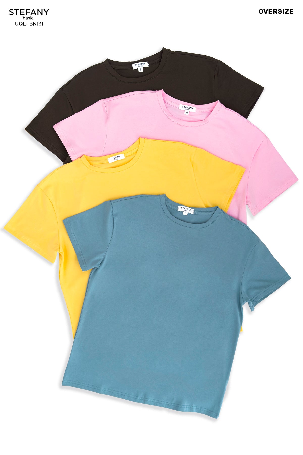 Camiseta Básica Oversize UQL-BN131